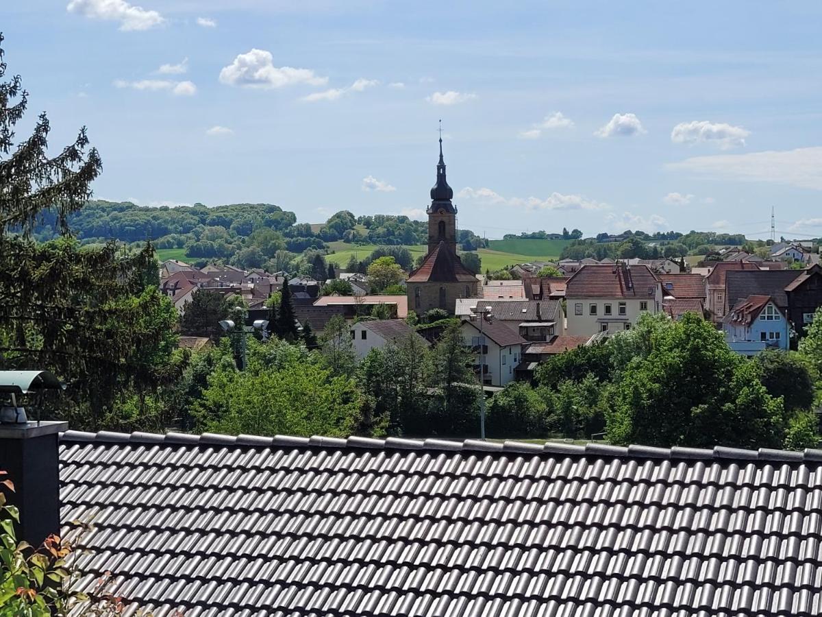 Ferienwohnung Kraichgaublick Angelbachtal Exteriér fotografie